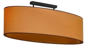 Duolla - Prisadený luster OVAL VEGAN 2xE27/15W/230V hnedá