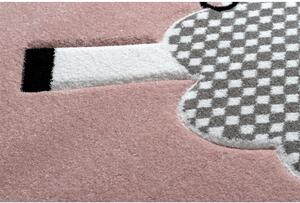 Dywany Łuszczów Detský kusový koberec Petit Dolly sheep pink - 140x190 cm