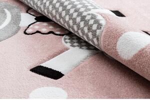 Dywany Łuszczów Detský kusový koberec Petit Dolly sheep pink - 200x290 cm