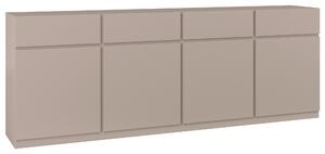 ŠIROKÁ KOMODA, béžová, 224,8/82,4/40 cm MID.YOU - Online Only drobný nábytok, Online Only