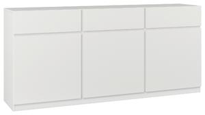 ŠIROKÁ KOMODA, biela, 180/82,5/40 cm MID.YOU - Online Only drobný nábytok, Online Only