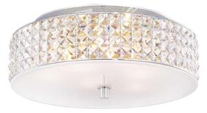 Ideal Lux - LED Krištáľové stropné svietidlo ROMA 6xG9/3W/230V pr. 40 cm chróm