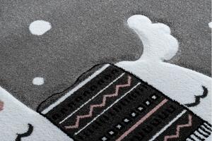 Dywany Łuszczów Detský kusový koberec Petit Lama grey - 120x170 cm