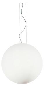 Ideal Lux - Závesný luster na lankách MAPA 1xE27/42W/230V pr. 50 cm biela