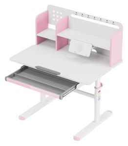 Detský rastúci písací stôl Mark Adler Study 5.0 Pink