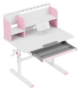 Detský rastúci písací stôl Mark Adler Study 5.0 Pink