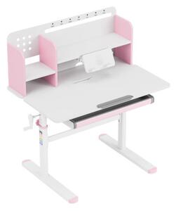 Detský rastúci písací stôl Mark Adler Study 5.0 Pink