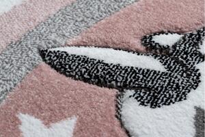 Dywany Łuszczów Detský kusový koberec Petit Pony pink kruh - 160x160 (priemer) kruh cm