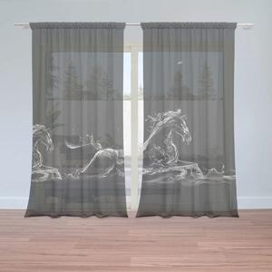 Sablio Záclony Vodný kôň: 2ks 150x250cm