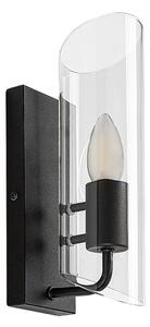 Rabalux 75027 - Kúpeľňové nástenné svietidlo TEODORO 1xE14/12W/230V IP44 čierna