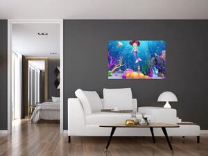 Obraz - Vodná víla (90x60 cm)