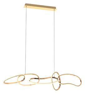 Zuma Line MD7361-5A-EGT - LED Luster na lanku CHOLET LED/56W/230V zlatá