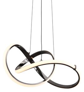 Zuma Line MD9717-1-3BCD - LED Luster na lanku INDIGO LED/44W/230V čierna