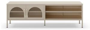 Krémový TV stolík 160x50 cm Diora – Marckeric