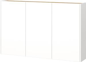 Biela závesná skrinka v dekore duba 138x87x25 cm Libbiano – Germania