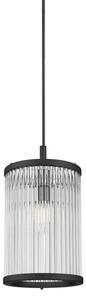 Zuma Line P0528-01F-P7AC - Luster na lanku SERGIO 1xE14/60W/230V čierna