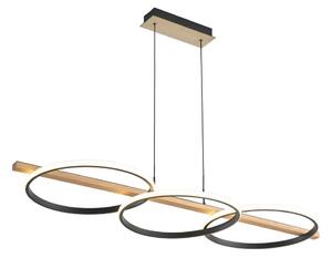 Zuma Line MD3913-3-3BWLT - LED Luster na lanku ALMERIA LED/35W/230V
