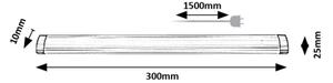 Rabalux 78036 - LED Stmievateľné podlinkové svietidlo LENDVA LED/3W/230V 4000K