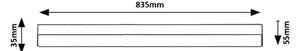 Rabalux 78050 - LED Podlinkové svietidlo BAND LED/20W/230V 4000K biela