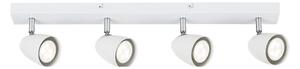 Rabalux 73022 - Bodové svietidlo PERICO 4xGU10/5W/230V biela