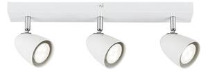Rabalux 73020 - Bodové svietidlo PERICO 3xGU10/5W/230V biela