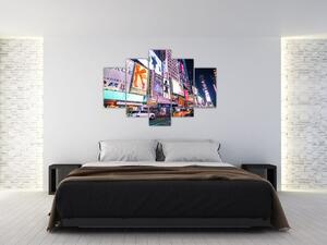 Obraz - New York Theater District (150x105 cm)