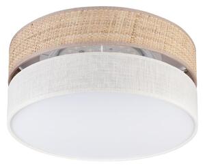 LED stropné svietidlo SIRJA BOHO LED/20W/230V pr. 35 cm béžová/krémová