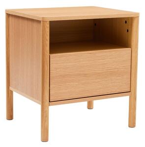 Nočný stolík Blair (NS01), 50 cm, prírodný dub