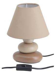 Brilliant - Stolná lampa PAOLO 1xE14/40W/230V keramika/béžová