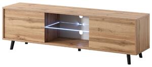 TV skrinka Luna 01 LED dub Wotan, 140 cm