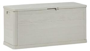 Svetlosivý plastový záhradný úložný box Woodys – Toomax