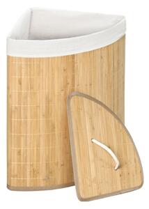 Bambusový kôš na bielizeň v prírodnej farbe 40 l Bamboo – Compactor
