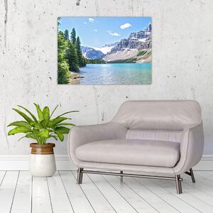Obraz Alpského jazera (70x50 cm)