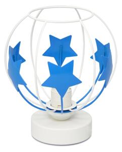 Detská stolná lampa STARS 1xE27/15W/230V modrá/biela