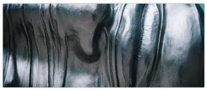 Obraz - Tvár z ocele (120x50 cm)
