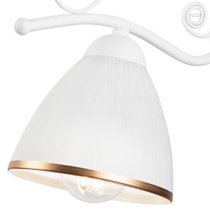 Nástenná lampa RETRO II 1xE27/60W/230V biela