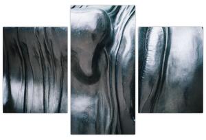 Obraz - Tvár z ocele (90x60 cm)