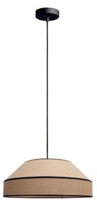 Luster na lanku MANISO 1xE27/60W/230V pr. 45 cm béžová