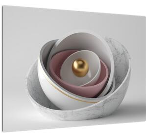 Obraz - Zlatá perla (70x50 cm)
