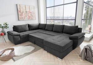 SEDACIA SÚPRAVA, textil, antracitová P & B - Sedačky, Online Only