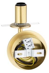 Argon 8508 - Nástenná lampa PALOMA 1xE14/7W/230V zlatá/čierna