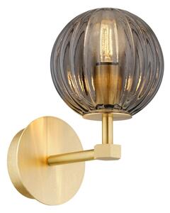 Argon 8508 - Nástenná lampa PALOMA 1xE14/7W/230V zlatá/čierna