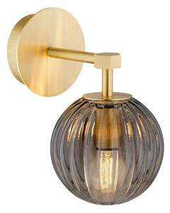 Argon 8508 - Nástenná lampa PALOMA 1xE14/7W/230V zlatá/čierna
