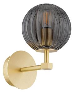 Argon 8508 - Nástenná lampa PALOMA 1xE14/7W/230V zlatá/čierna