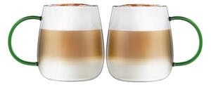 Hrnčeky na cappuccino v súprave 2 ks 400 ml Bolla – Vialli Design
