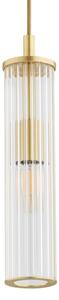 Argon 8489 - Luster na lanku HAMPTON 1xE14/7W/230V zlatá