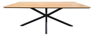 Jedálenský stôl s doskou v dubovom dekore 90x160 cm Cesura – Unique Furniture
