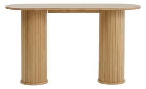 Konzolový stolík v prírodnej farbe 40x130 cm Nola – Unique Furniture