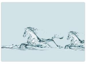 Obraz - Kone z kvapiek vody (70x50 cm)