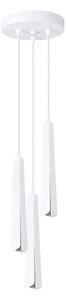 Sollux SL.1398 - Luster na lanku PRYSM 3xG9/8W/230V biela